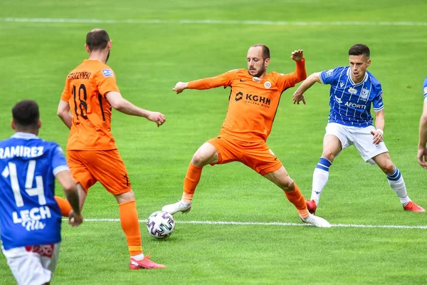 Lubin Polónia Junho 2020 Combine Liga Futebol Polonesa Pko Ekstraklasa — Fotografia de Stock