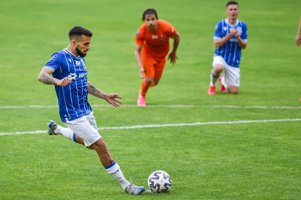 Lubin Polónia Junho 2020 Combine Liga Futebol Polonesa Pko Ekstraklasa — Fotografia de Stock