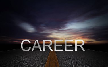 Kariyer yolu kavramı, insan kaynakları yönetimi, iş promosyon, başarıya giden yol
