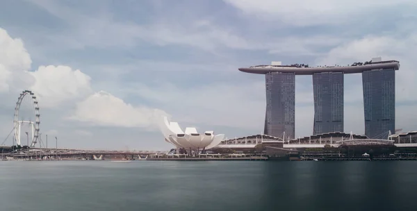 Singapour panorama ville skyline paysage urbain paysage urbain — Photo