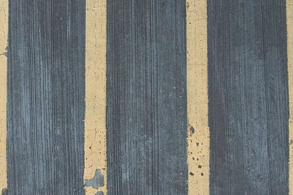 Lines on the road Pedestrian pathway Road marking straight lines. — Stock Photo, Image