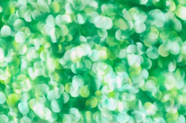 İçinde hafif renk ile Soyut Yeşil bokeh arka plan bulanıklık Noel iş Yılbaşı konsept tasarımı için.