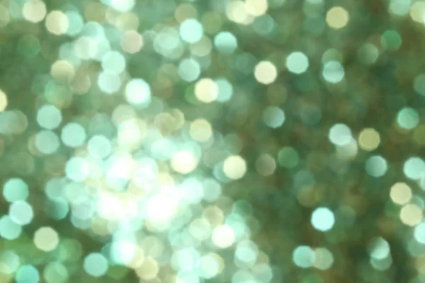 あなたの仕事の新しい年の概念で設計のための光の色と抽象的な緑ボケ背景ぼかしクリスマス — ストック写真