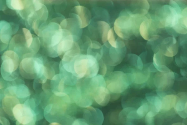 圣诞节抽象绿色波克背景与浅色在模糊的设计在您的工作新年概念 — 图库照片