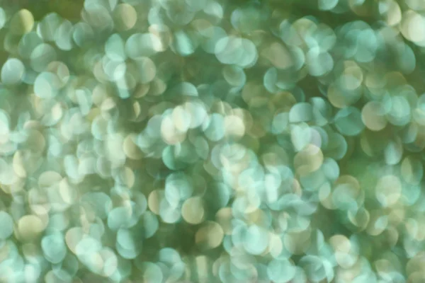 Рождественский Абстрактный Зеленый Фон Боке Светлым Цветом Тумане Дизайна Вашей — стоковое фото