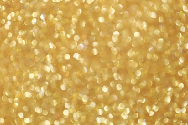 Christmas Abstract Gouden Bokeh Achtergrond Met Lichte Kleur Vervagen Voor — Stockfoto