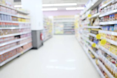 Tasarım çalışmalarında için alışveriş arka plan bulanıklık.