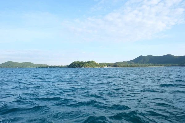 Isola Samaesarn Vista Diurna Cielo Blu Chong Samaesarn Una Popolare — Foto Stock