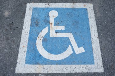 Engellilerin park sembolü.