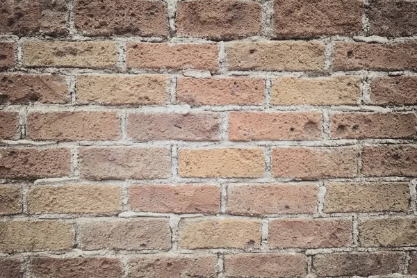 Oppervlak van vintage bakstenen muur achtergrond. — Stockfoto