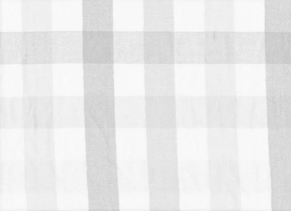 Білий і сірий смугастий тканинний фон . — стокове фото