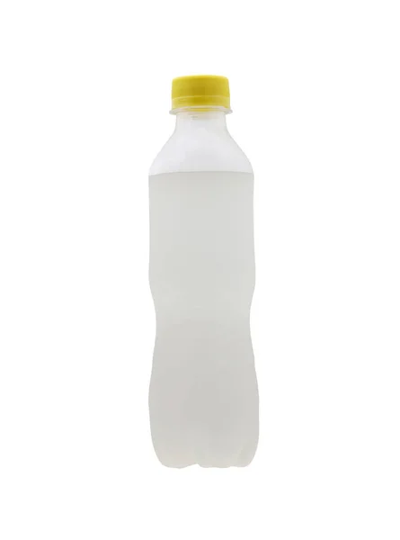 Witte frisdrank fles geïsoleerd op witte achtergrond. — Stockfoto