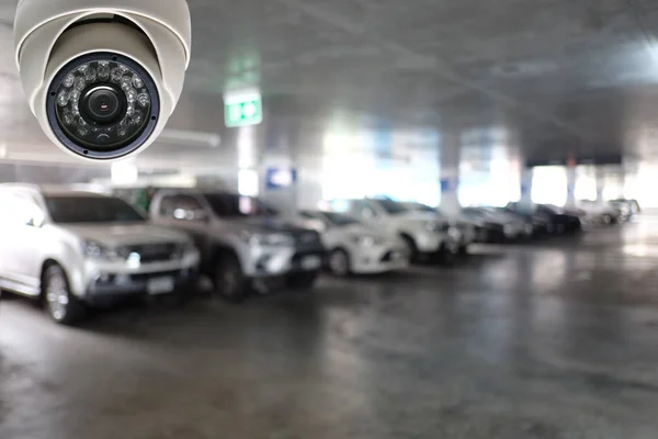 Narzędzie CCTV w sprzęt parkingowy dla systemów bezpieczeństwa. — Zdjęcie stockowe