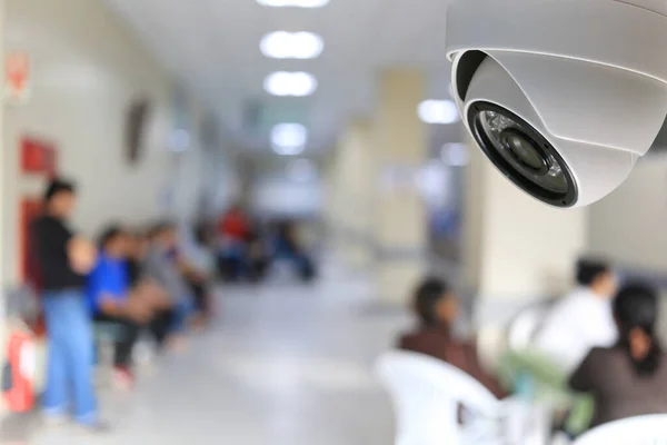 Cctv Tool Hospital Equipment Security Systems Have Copy Space Design — Stockfoto