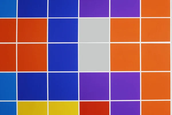 Πολύχρωμο Τετράγωνο Πλακάκια Υφή Φόντο Για Σχεδιασμό Σας Στην Έννοια — Φωτογραφία Αρχείου