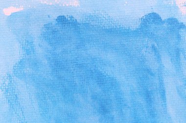 Çalışma dokusu konseptinizde tasarım için sanat kağıdı arkaplanındaki mavi suluboya.