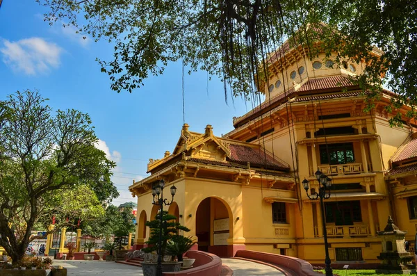 The National Museum of Vietnamese History. The building was an archaeological research institution of the French School of the Far East under French colonial rule of 1910.
