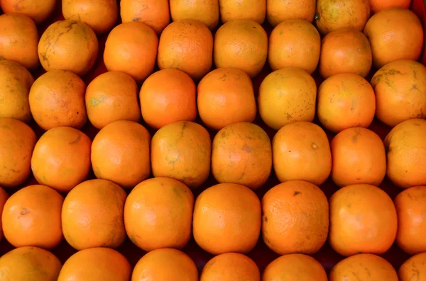 Riche Vitamine Orange Est Fruit Populaire Dans Monde Entier Photo — Photo