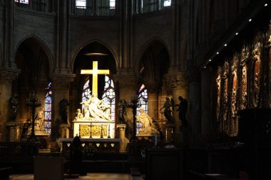 the cross that survived the fire at notre dam cathedral paris