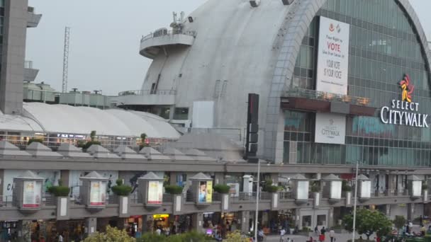 Торговий Центр Citywalk Саке Делі — стокове відео