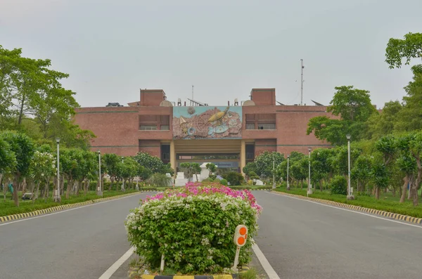 Netaji Subhash Nsut Δελχί Διοικητική Πρόσοψη Κτιρίου Του Πρώην Nsit — Φωτογραφία Αρχείου