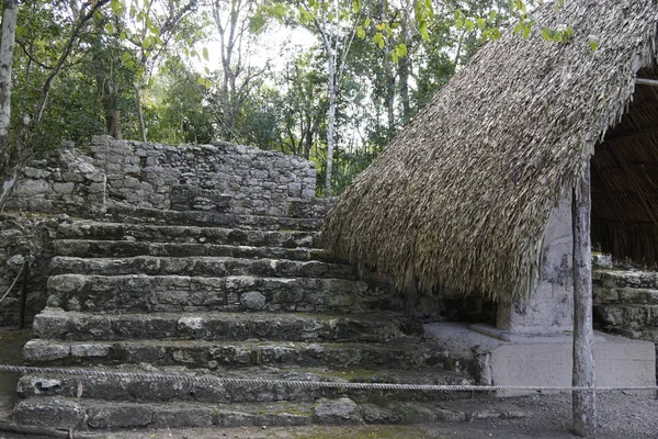 Passos Antigos Para Pirâmide — Fotografia de Stock