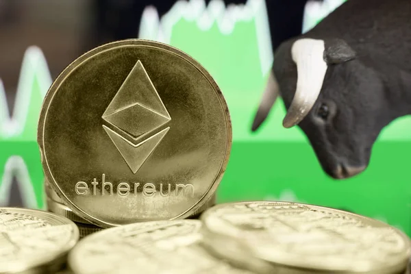 Ethereum bull market — Stock Photo, Image