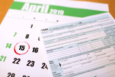 ABD vergi gün 15 Nisan 2019
