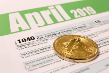 ABD Bitcoin cryptocurrency vergi gün 15 Nisan 2019