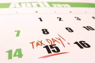 ABD vergi gün 15 Nisan 2019