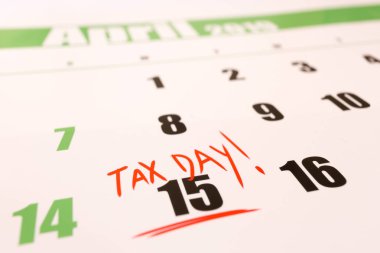 ABD vergi gün 15 Nisan 2019