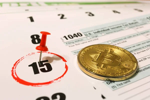 USA Bitcoin cryptocurrency tax day april 15 2019