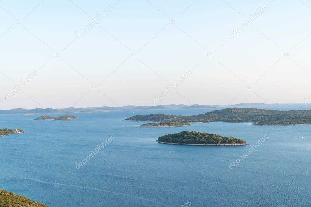 Islands on sea - Kornati National Park Croatia