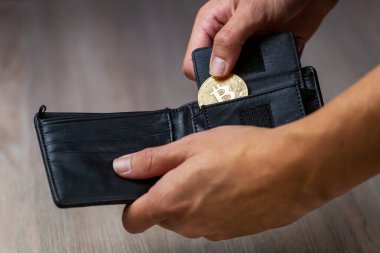 Kripto para birimi Bitcoin cüzdanı