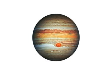 gezegen Jüpiter uzayda