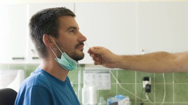 Coronavirus örnek testi