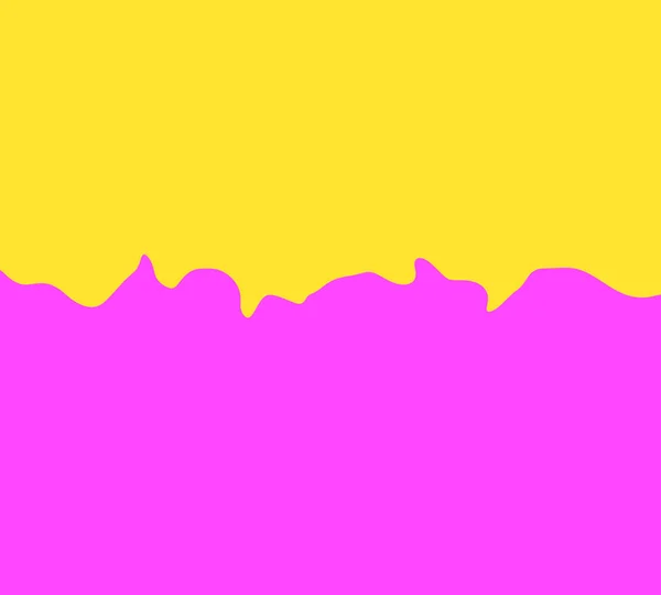 Αφηρημένη Φωτεινό Κίτρινο Και Ροζ Χρώμα Λιώσει Πτώση Και Καμπύλη — Φωτογραφία Αρχείου