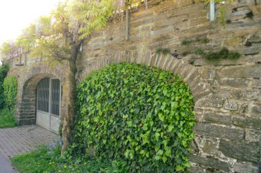 Bergamo antik şehri, İtalya..