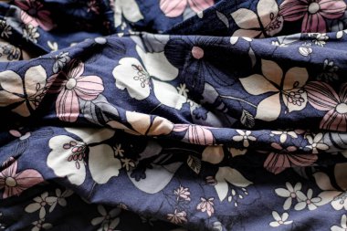 Smooth batik fabric cloth texture