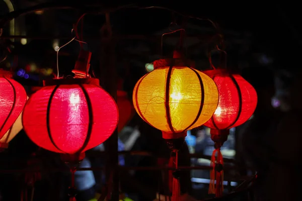 Famous Lanterns Hoi Vietnam Lantern Festival — Stock Photo, Image