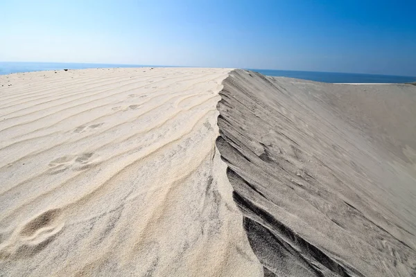White Desert Sand Dunes Phan Cua Vietnam Which Less Known — Stock Photo, Image