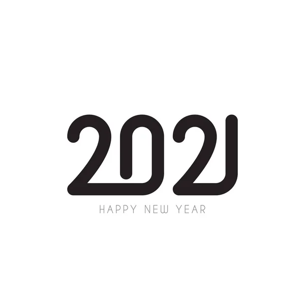 2021 아이콘 디자인 배경에 라벨이 — 스톡 벡터