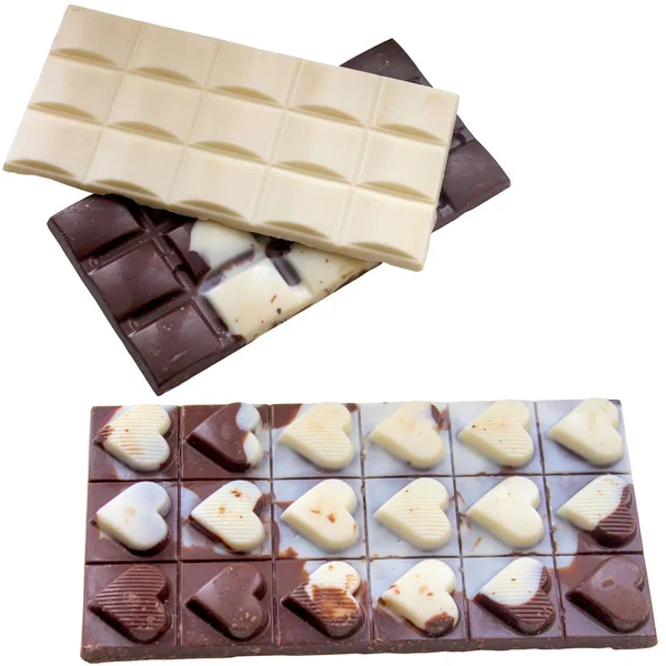 Dessert Sweet Bonbon Gourmet Nougat Läckra Choklad Konfekt Sortiment Godis — Stockfoto