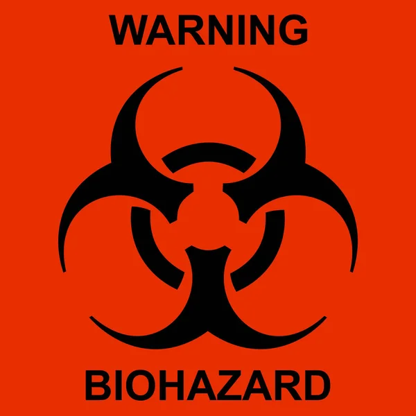 Предупреждение Предупреждение Опасность Опасная Икона Изолированная Ядерная Радиационная Радиоактивная Знак — стоковый вектор