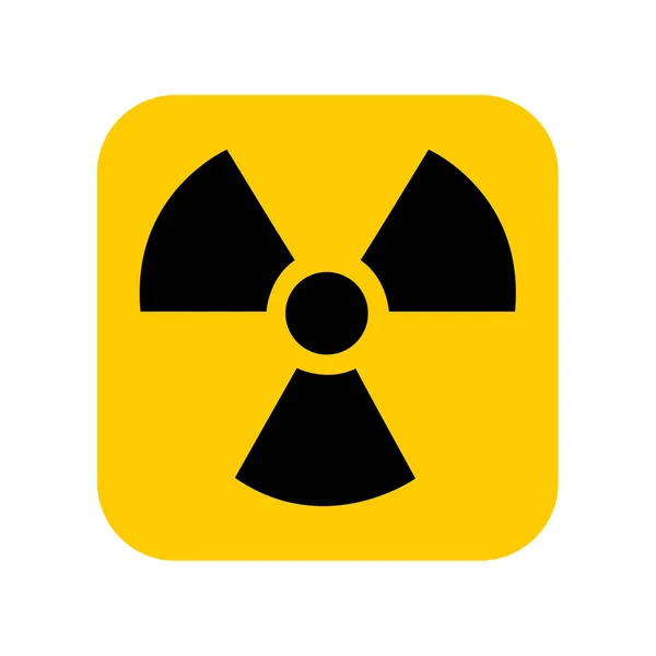 Radiation Icon Vector Radiation Vector Illustration — Stock Vector