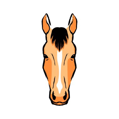 At illüstrasyon izole beyaz arka plan üzerinde