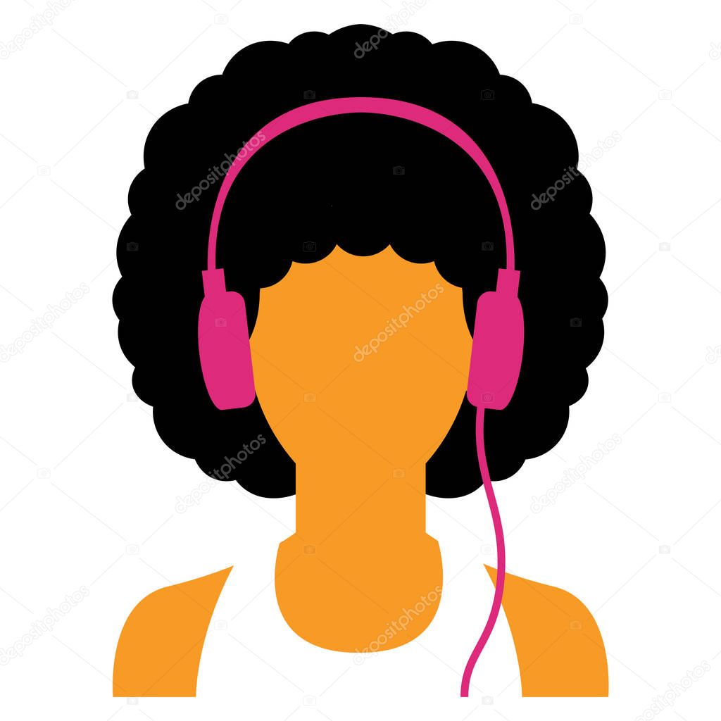 Vector Avatar Character Isolated On White Background