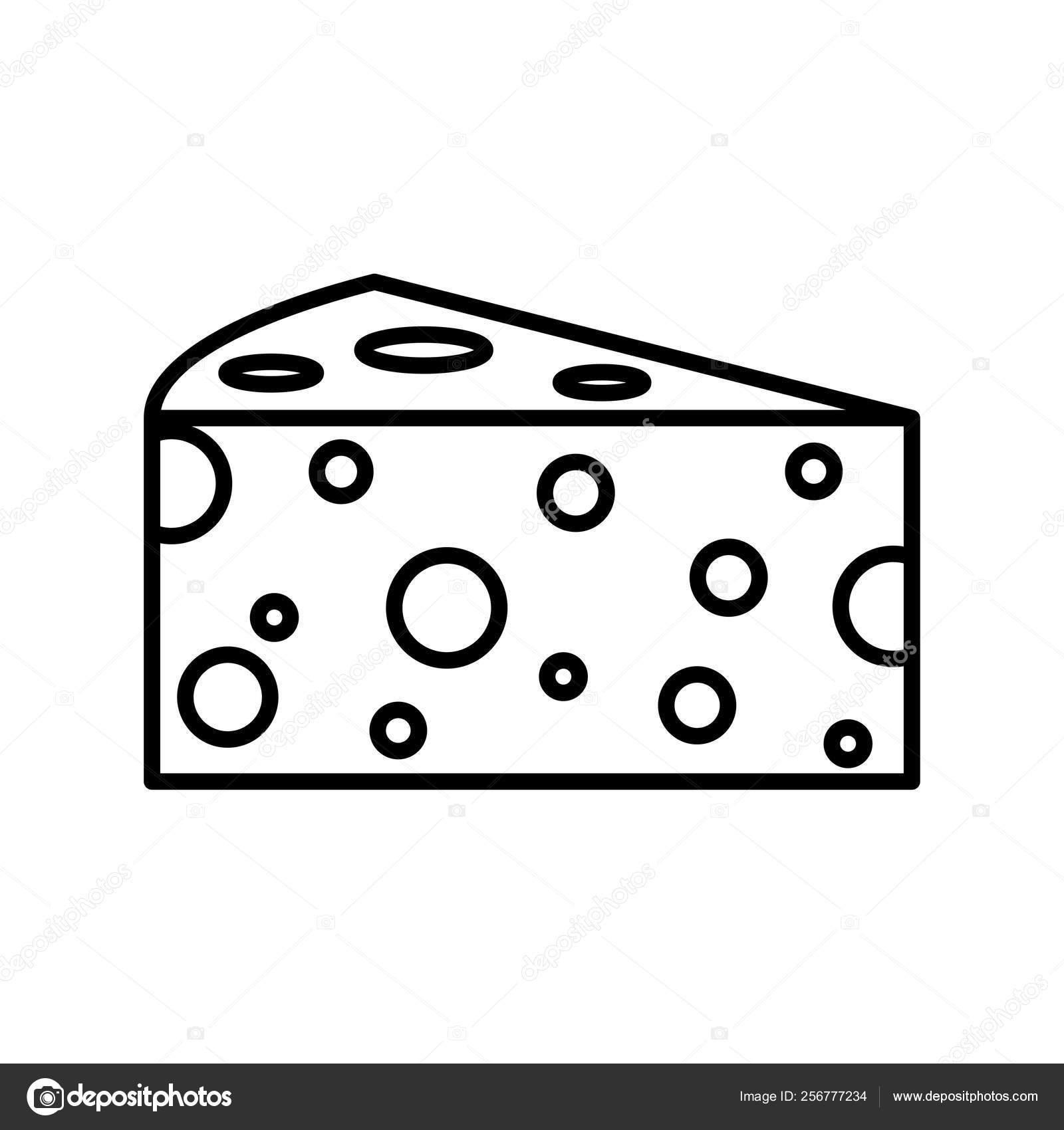 Cartoon Cheese Icon Isolated On White Background Stock Vector Image by  ©Aratehortua #256777234