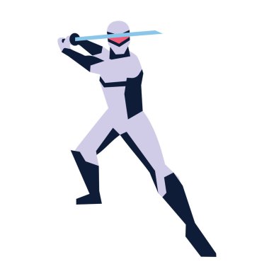 Karikatür Ninja video oyunu Karakter yalıtılmış