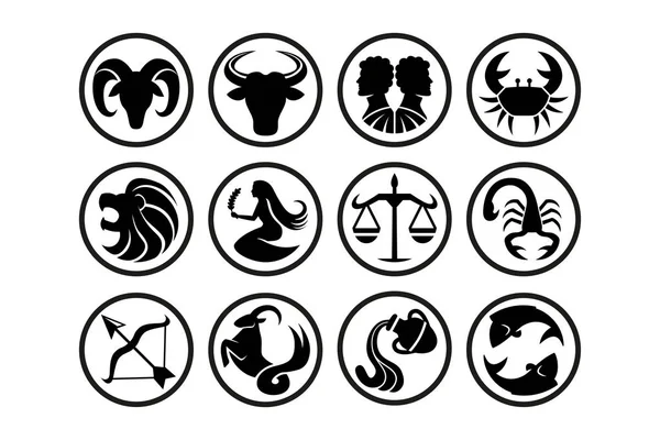 Soyutlanmış astrolojik Işaretler set
